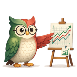 Infnits owl mascot explaining investment terms